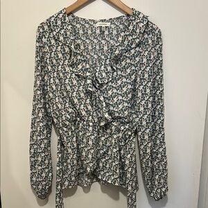 Max Studio - Floral Print Women's Top - Size Medium